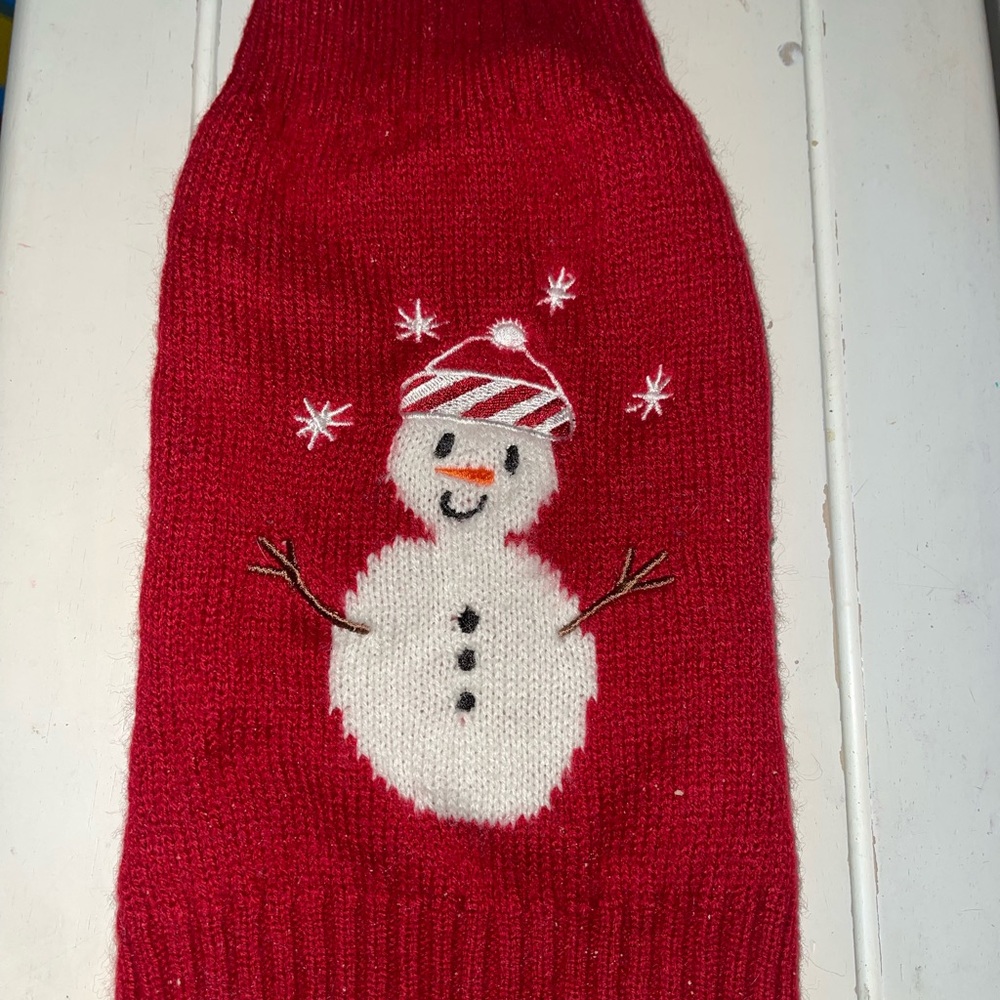 Small Dog Christmas Sweater